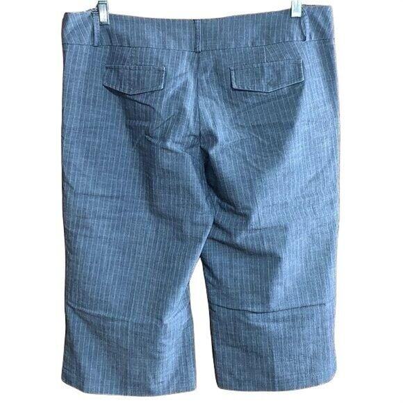 Tracy Evans Limited Womens Gauchos Capris Dress Pants Wide Leg Gray Size 13 - Picture 3 of 7